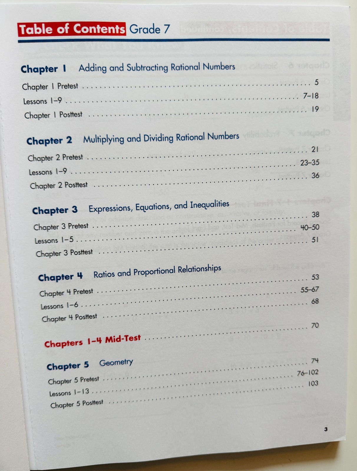 3 SPECTRUM WORKBOOKS / Math Grade 6 / Algebra Grades 6-8 / Math Grade 7 / NEW!
