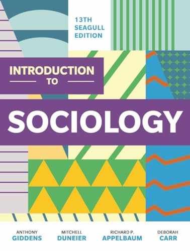 Introduction to Sociology – Paperback, by Giddens Anthony; Duneier – Very Good c