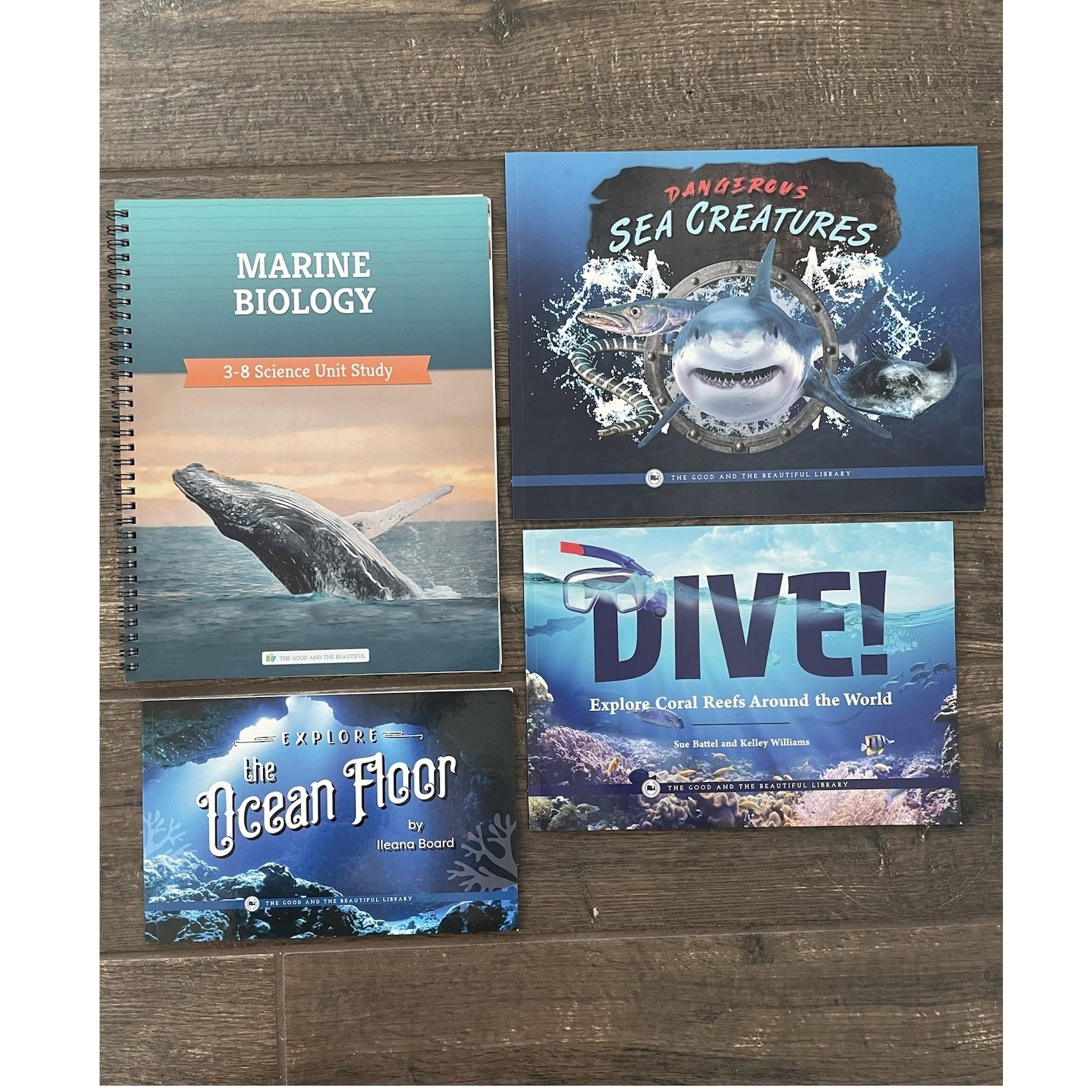 The Good and the Beautiful Marine Biology & Additional Books