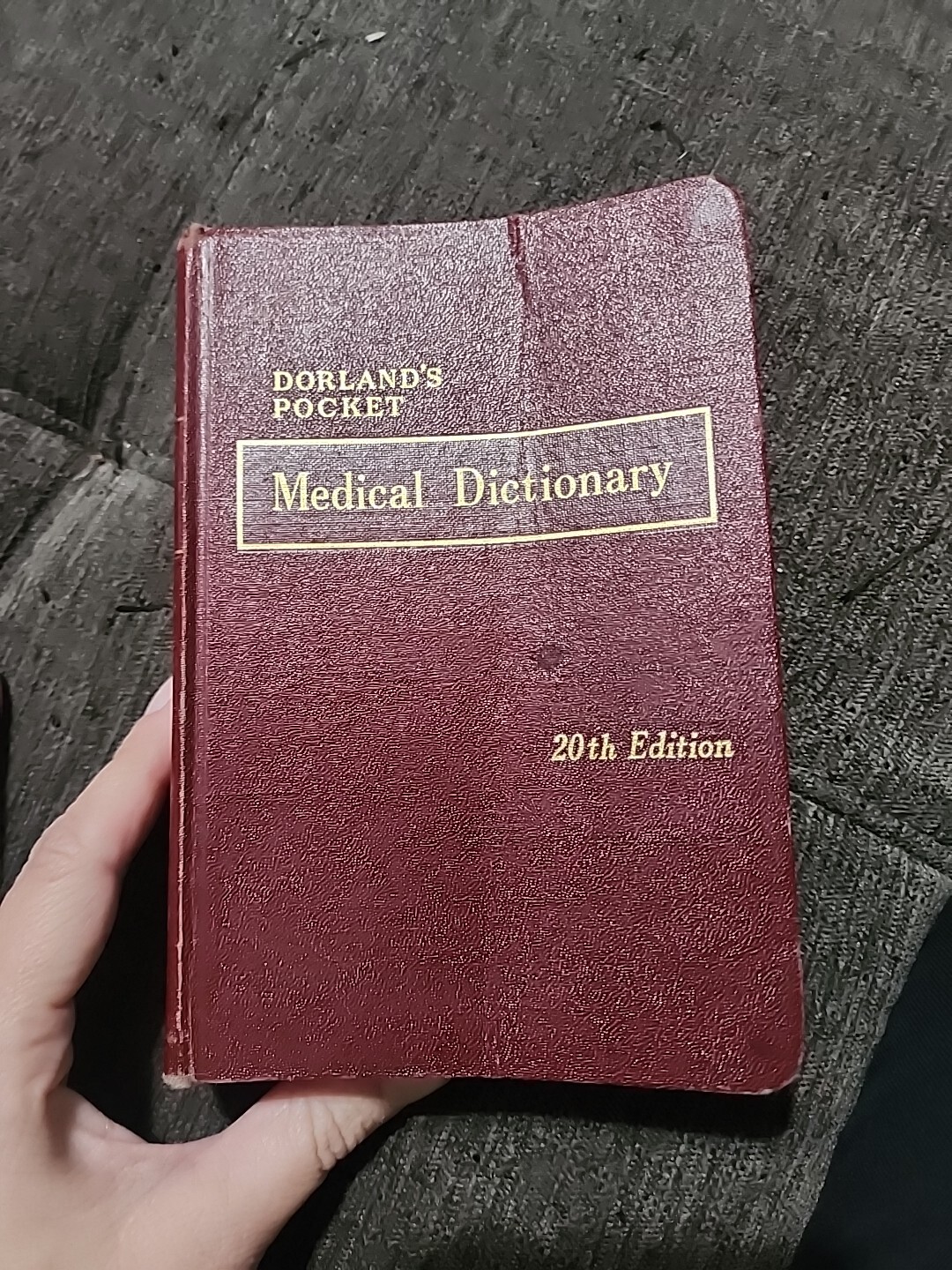 Dorland’s Pocket Medical Dictionary 20th Edition