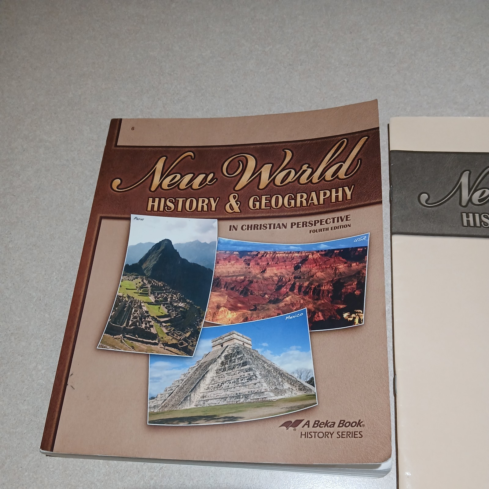 ABeka 6th Grade New World History & Geography Keys, Quizzes, Tests, and Maps
