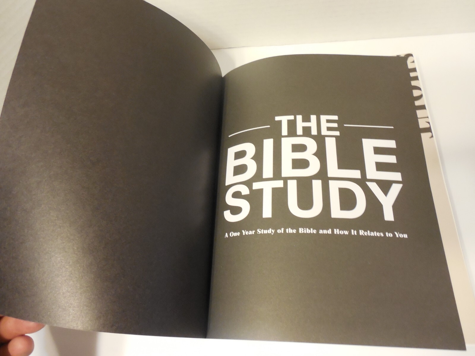 The Bible Study, Part One Old Testament, Paperback, by Zach Windahl unused