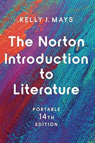 The Norton Introduction to Literature – Paperback, by Mays Kelly J. – New h