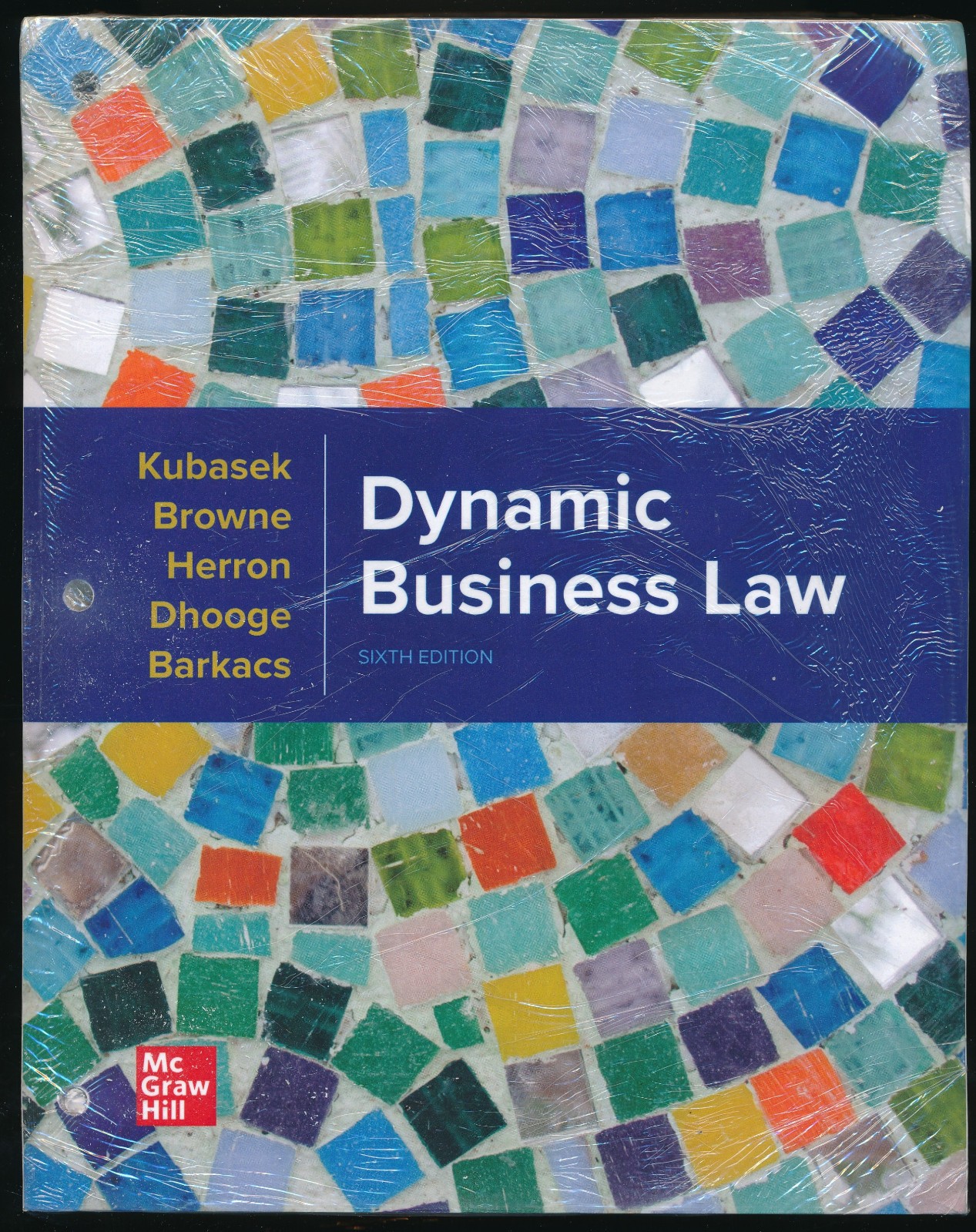 NEW Loose Leaf for Dynamic Business Law Sixth 6th Edition by Kubasek – Authentic