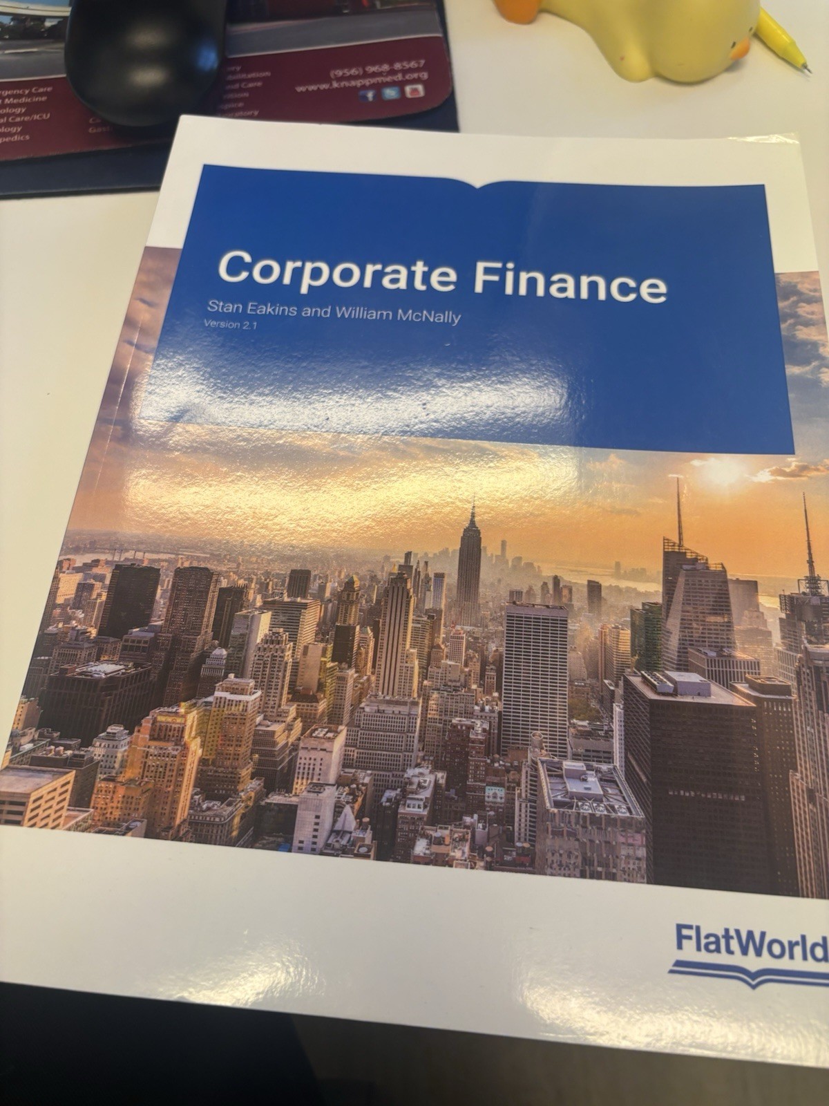 Corporate Finance (Stan Eakins & William McNally Version 2.1)