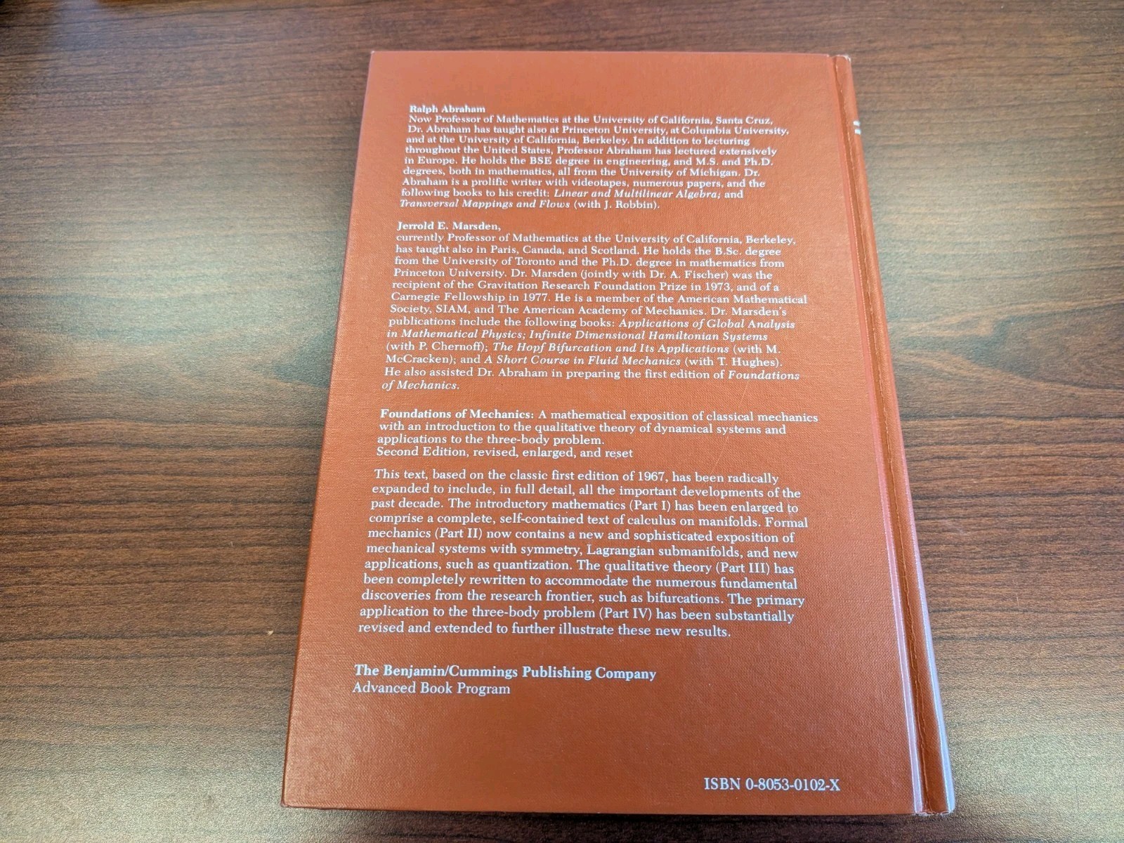 Foundations of Mechanics : A Mathematical Exposition of Classical Mechanics with