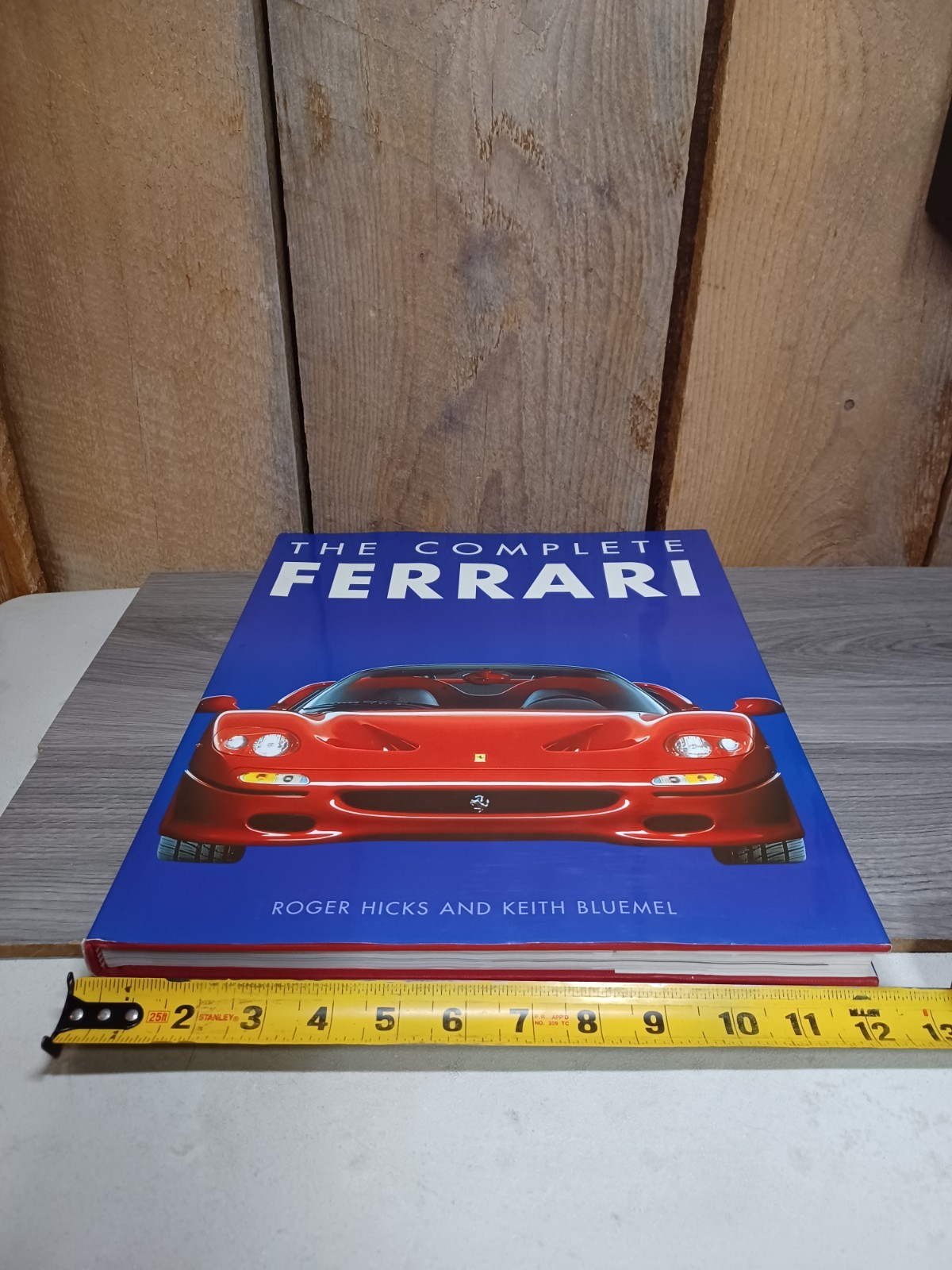 The Complete Ferrari by Roger Hicks Large Hardcover Collectible Vehicle Book