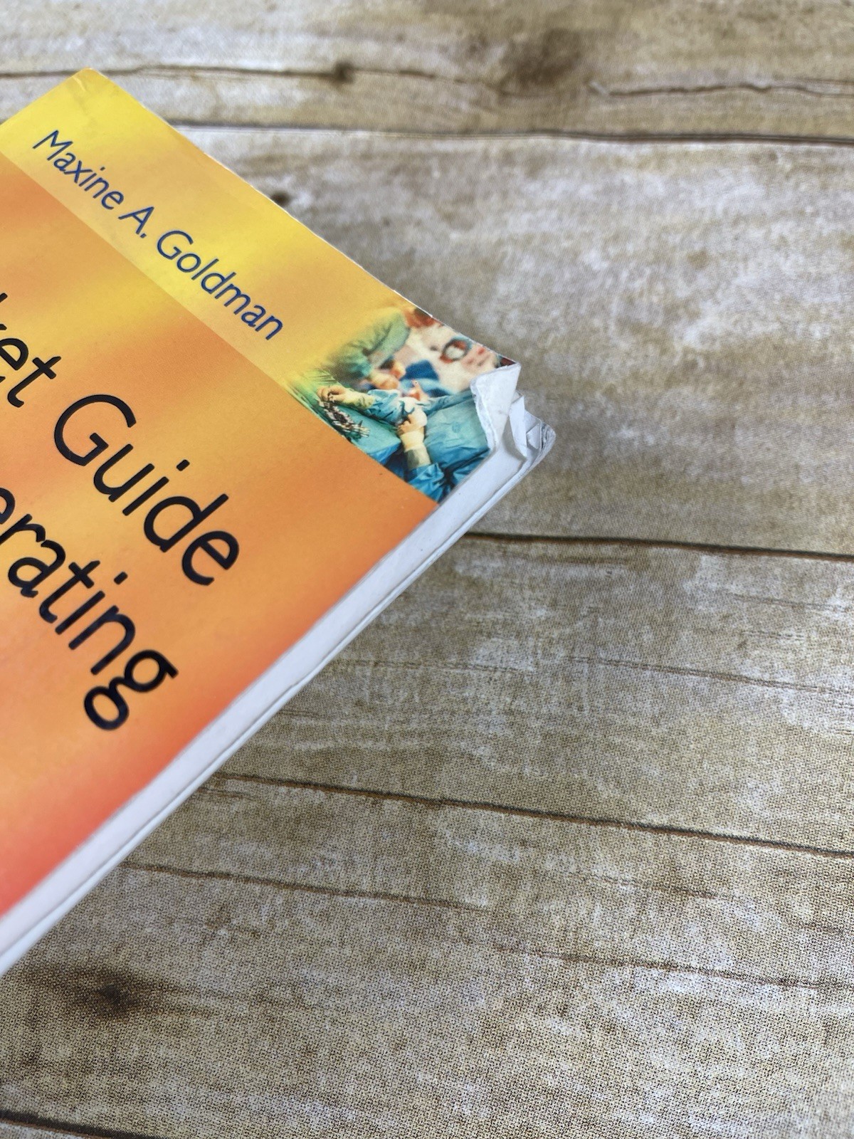 Pocket Guide to the Operating Room Third Edition Paperback Maxine A Goldman 2008