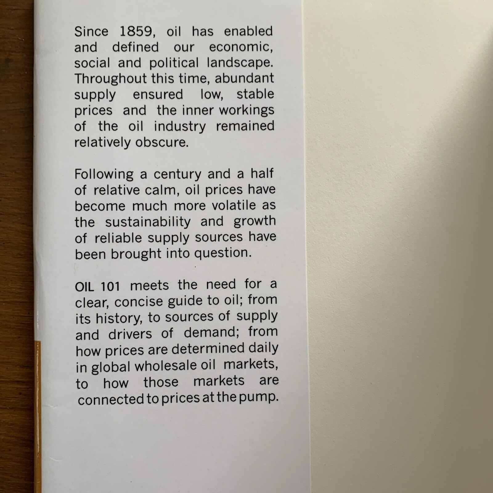 OIL 101 By MORGAN DOWNEY Wooden Table Press 2009 1ST ED HB Book CG L01