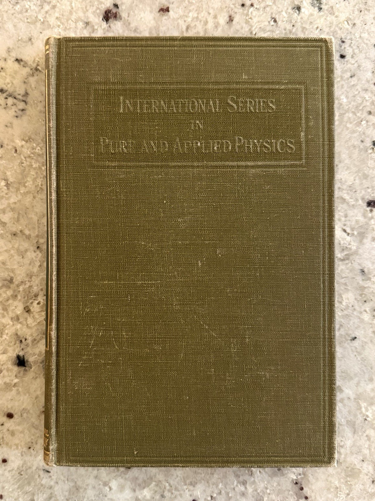 VTG 1947 Mechanics 1st Edition by Slater & Frank HC VG