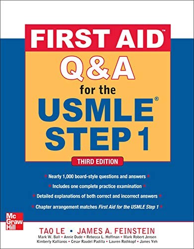 First Aid Q&A for the USMLE Step 1, Third Edition (First Aid U…