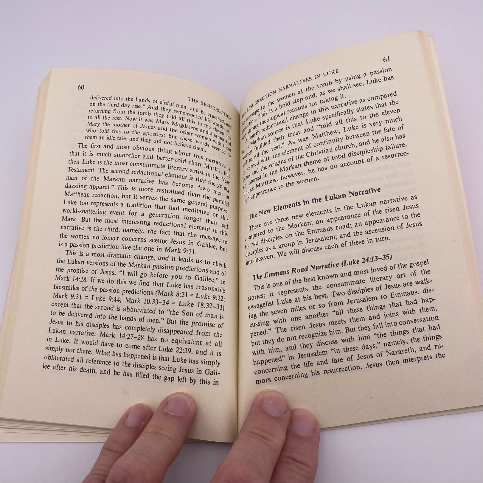 The Resurrection According to Matthew Mark Luke Norman Perrin Fortress Press