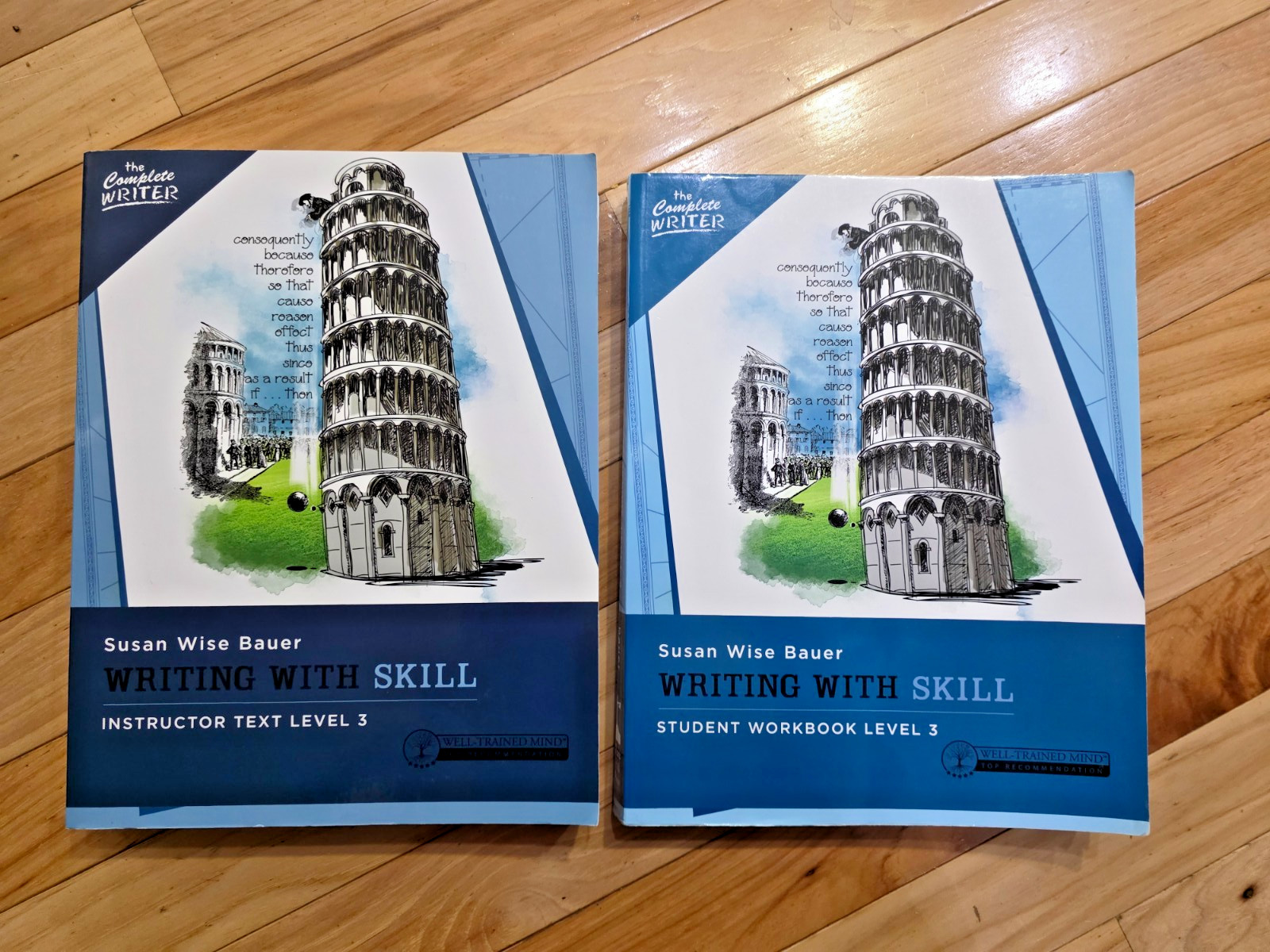 Writing With Skill Level 3 SET : Instructor + Student Susan Wise Bauer LIKE NEW