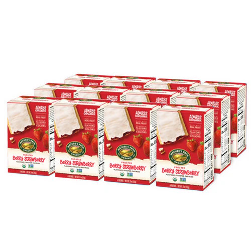 Organic Frosted Berry Strawberry 11 Oz(Case Of 12) By Natures Path