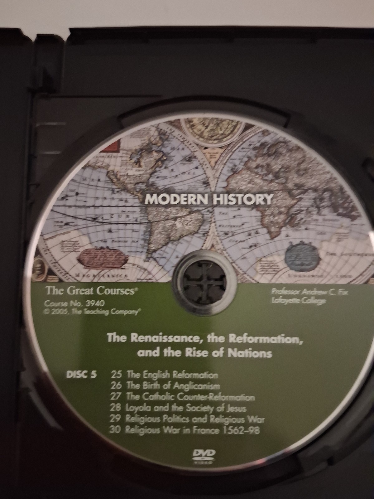 Great Courses The Renaissance the Reformation & the Rise of Nations DVD Set/Book