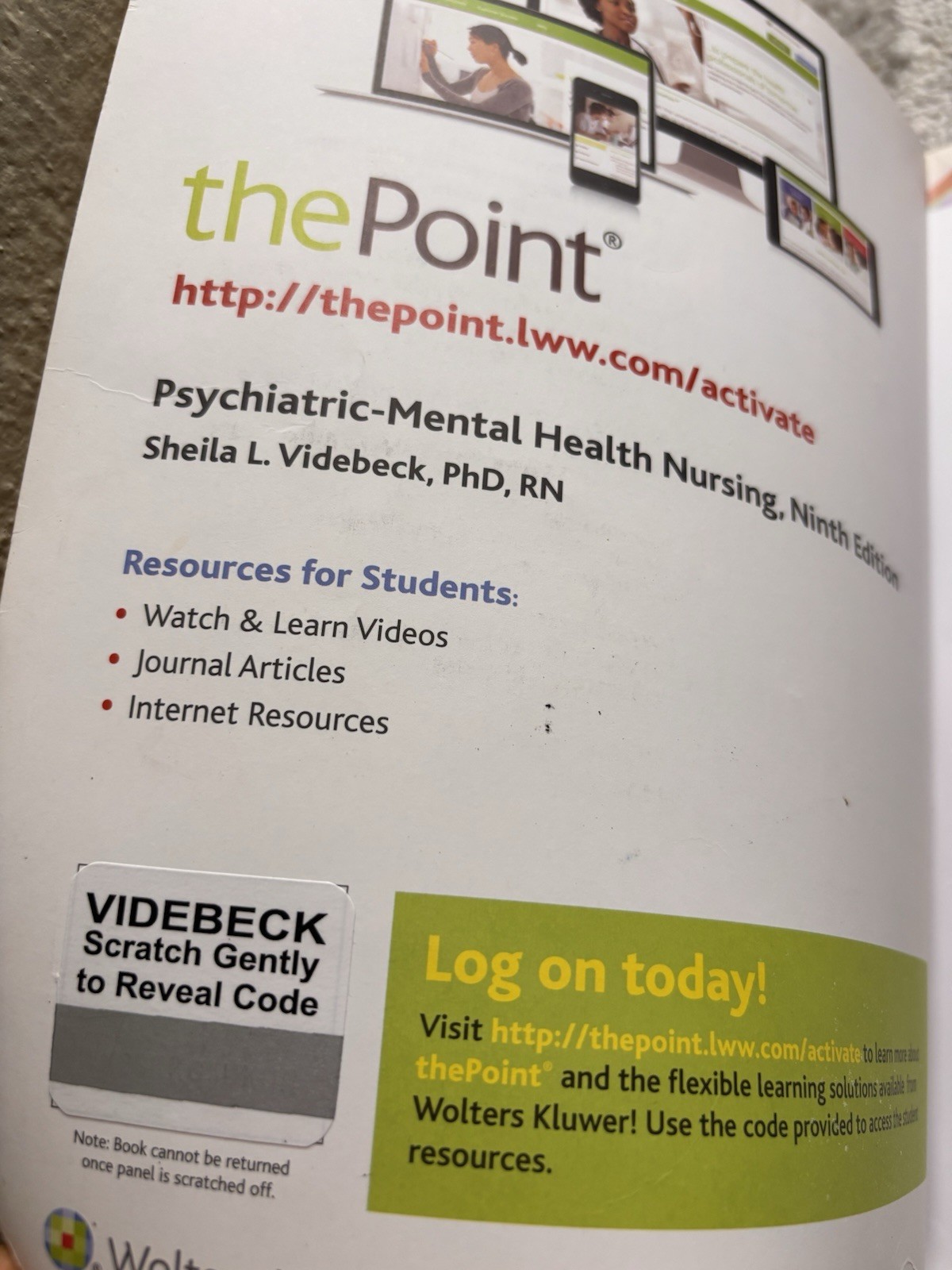 Psychiatric-Mental Health Nursing by Sheila L. VIDEBECK (2022, Trade Paperback)