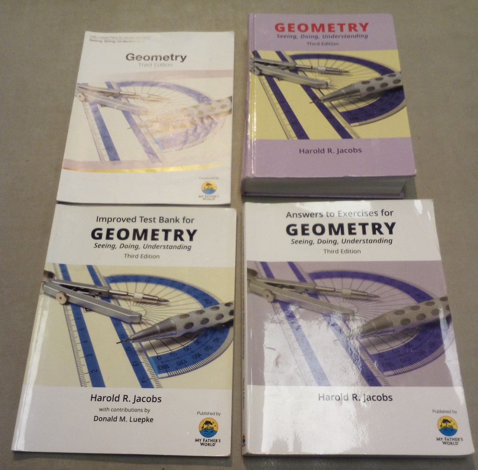 Geometry Seeing, Doing, Understanding Student Set (3rd Edition) Harold R. Jacobs