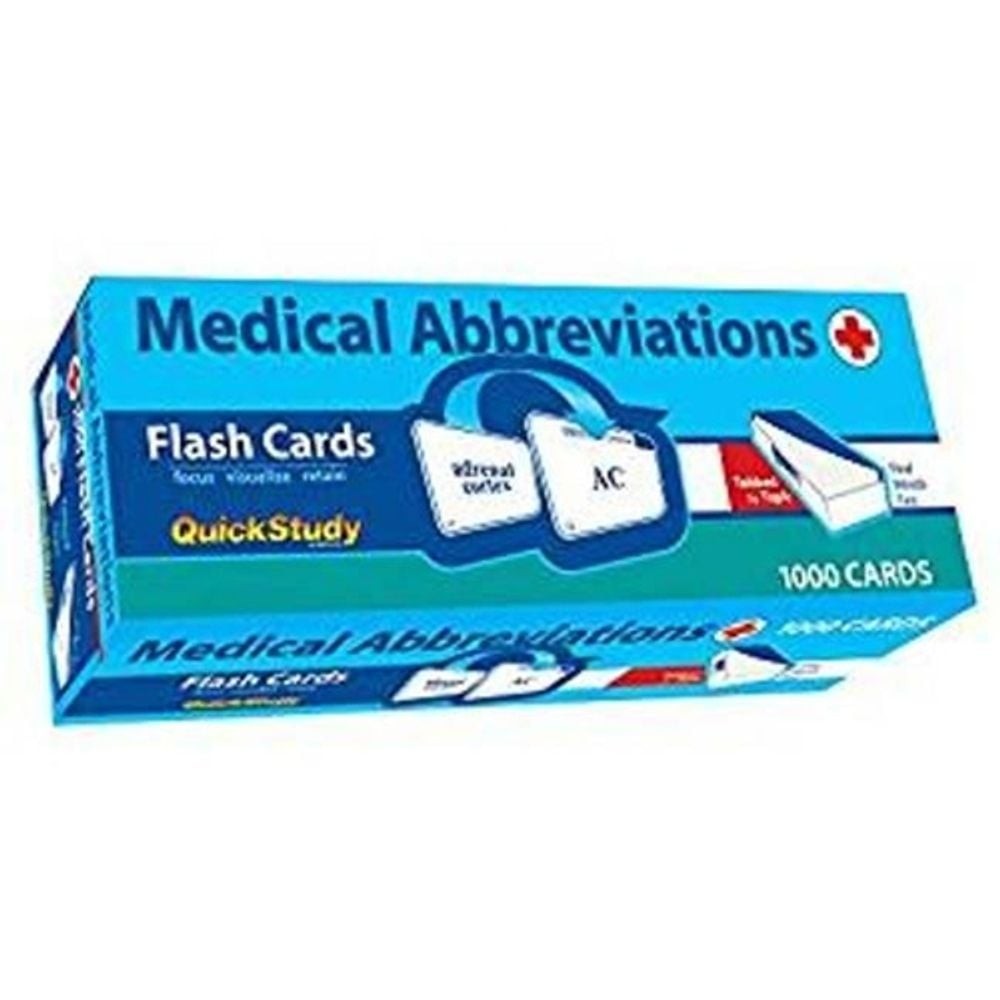 Medical Abbreviations by Corinne Linton (English) Cards Book