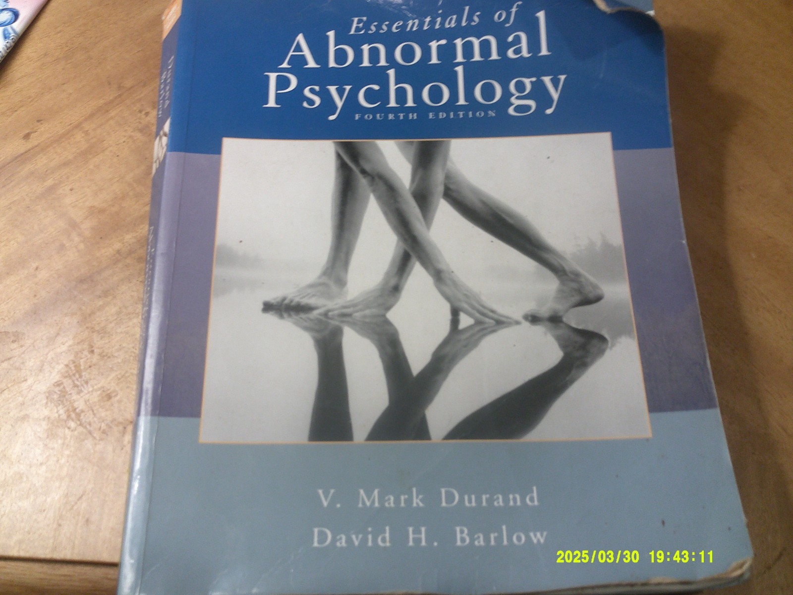 Essentials of Abnormal Psychology-4th Ed.450-500 Pages 81/2″x11″ 2006-V.M.Durand