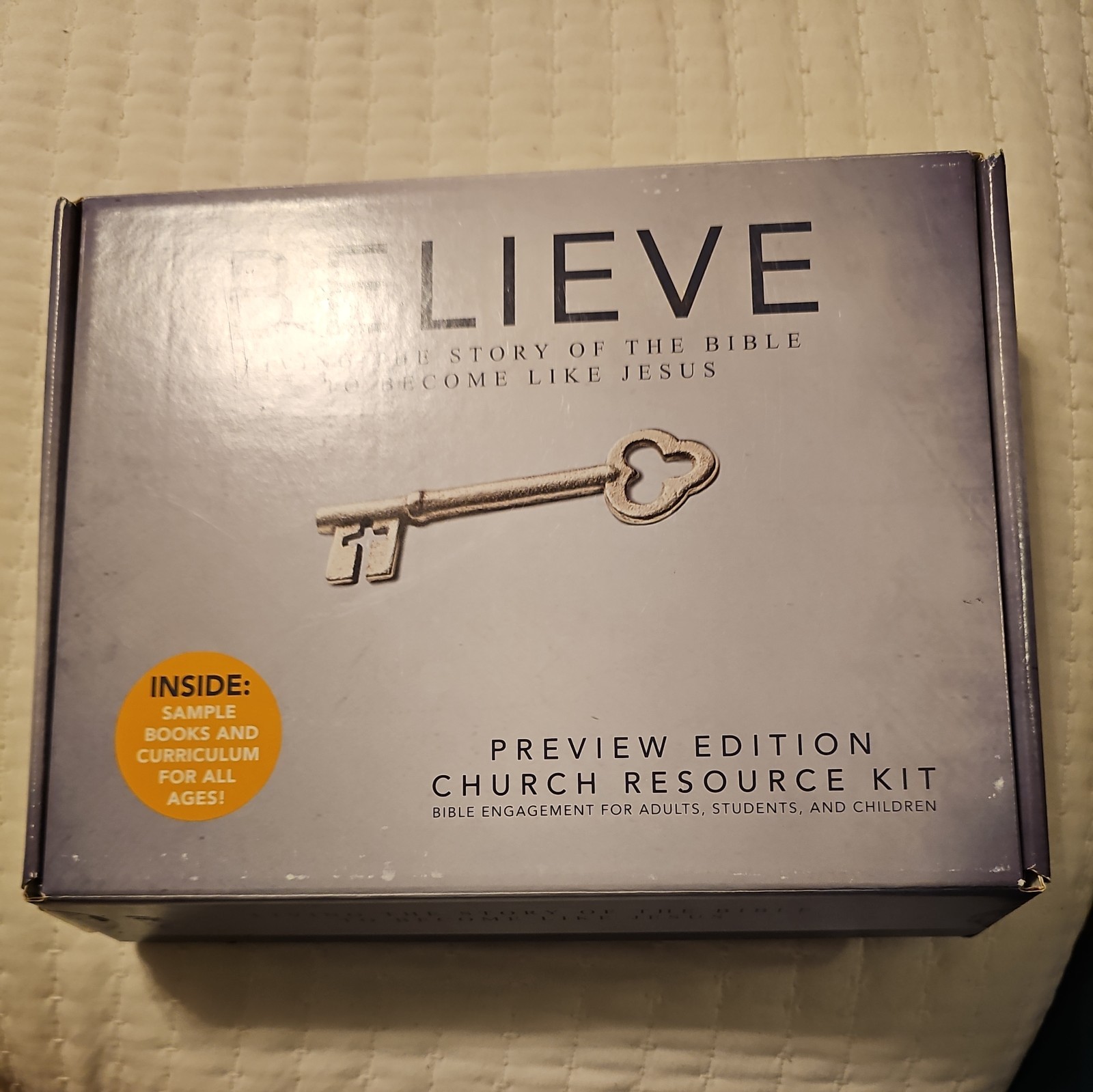Believe: Church Resource Kit: Living the Story of the Bible – Zondervan