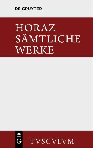 Sämtliche Werke, Hardcover by Horace; Färber, Hans (EDT); Schöne, Wilhelm (AD…