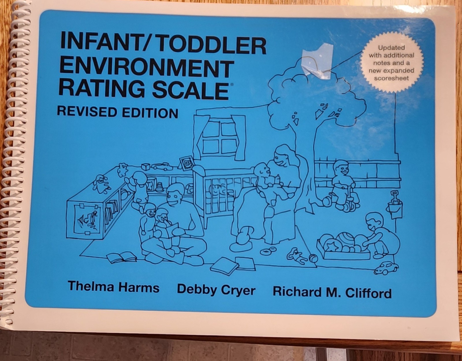 Infant/Toddler Environment Rating Scale – Spiral-bound By Thelma Harms – NEW