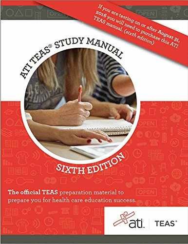 ATI TEAS Study Manual For The Test of – Paperback, by Ati – Very Good o