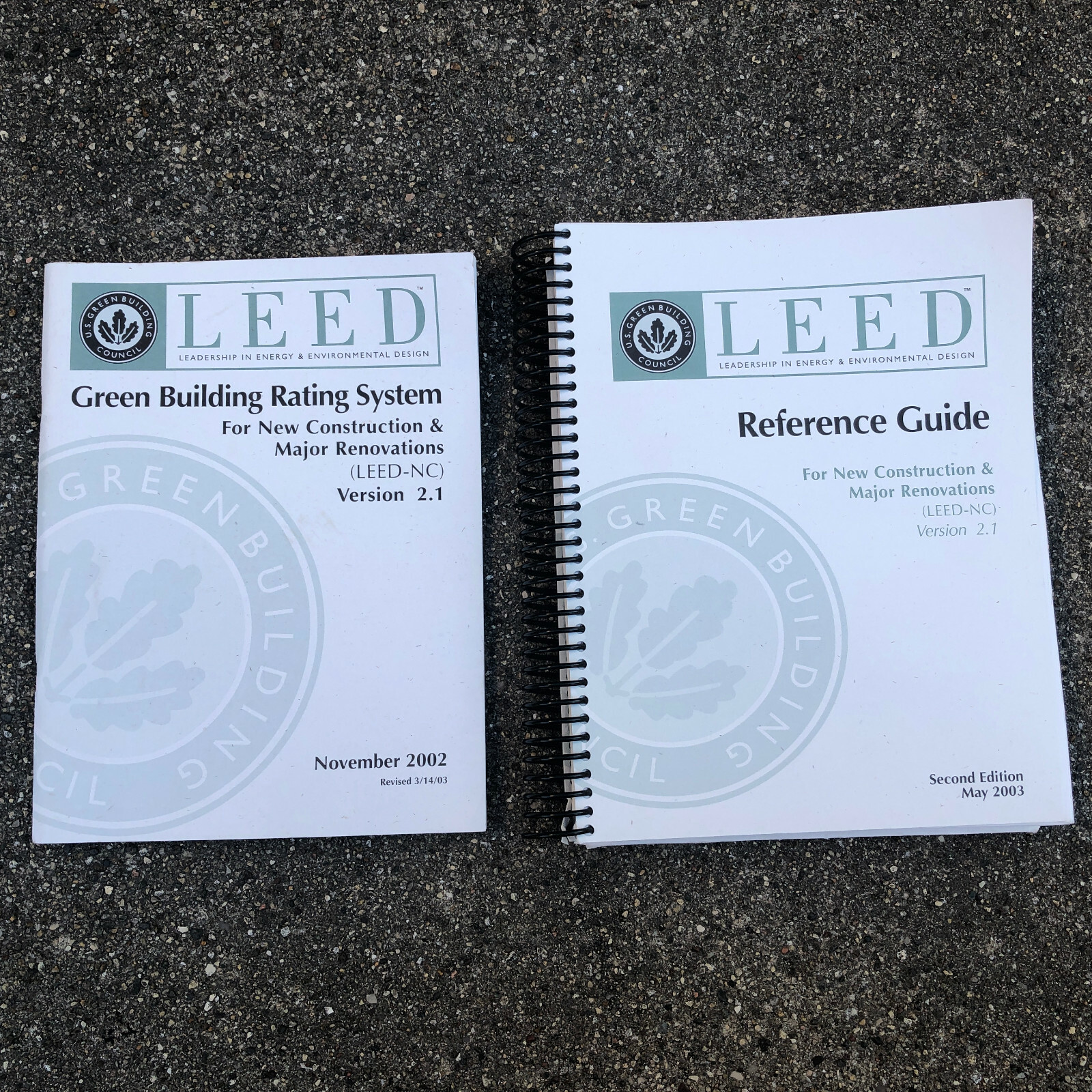 LEED-NC Version 2.1 Reference Guide & Workbook Green Building Rating System 03′