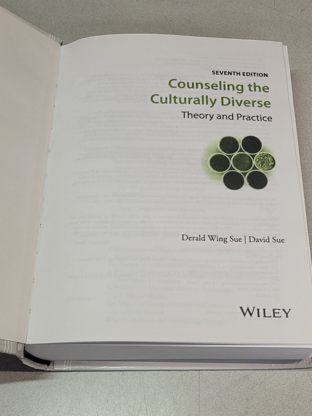 Counseling the Culturally Diverse: – Hardcover Book, by Sue Derald Wing