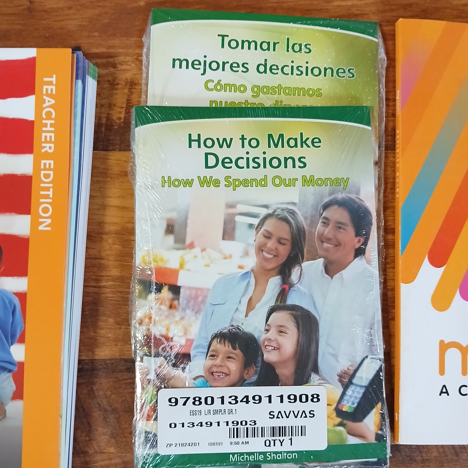 My World Interactive Grade 1 Savvas Social Studies Pack Teacher Guide Workbook
