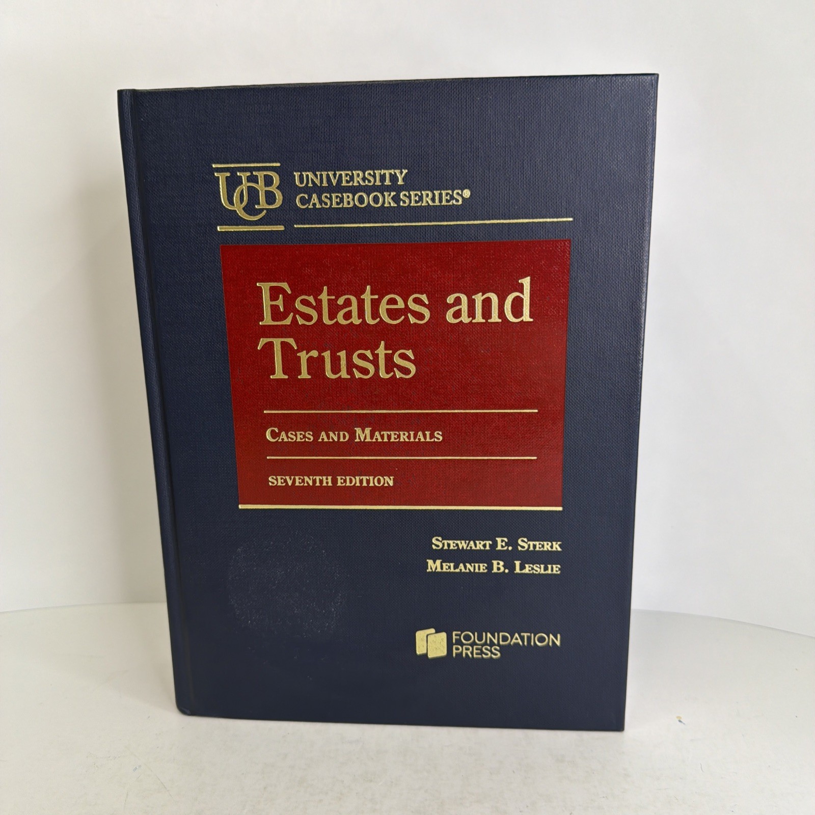 UCB Estates and Trusts: Cases and Materials 7th Edition 2024 Hardcover