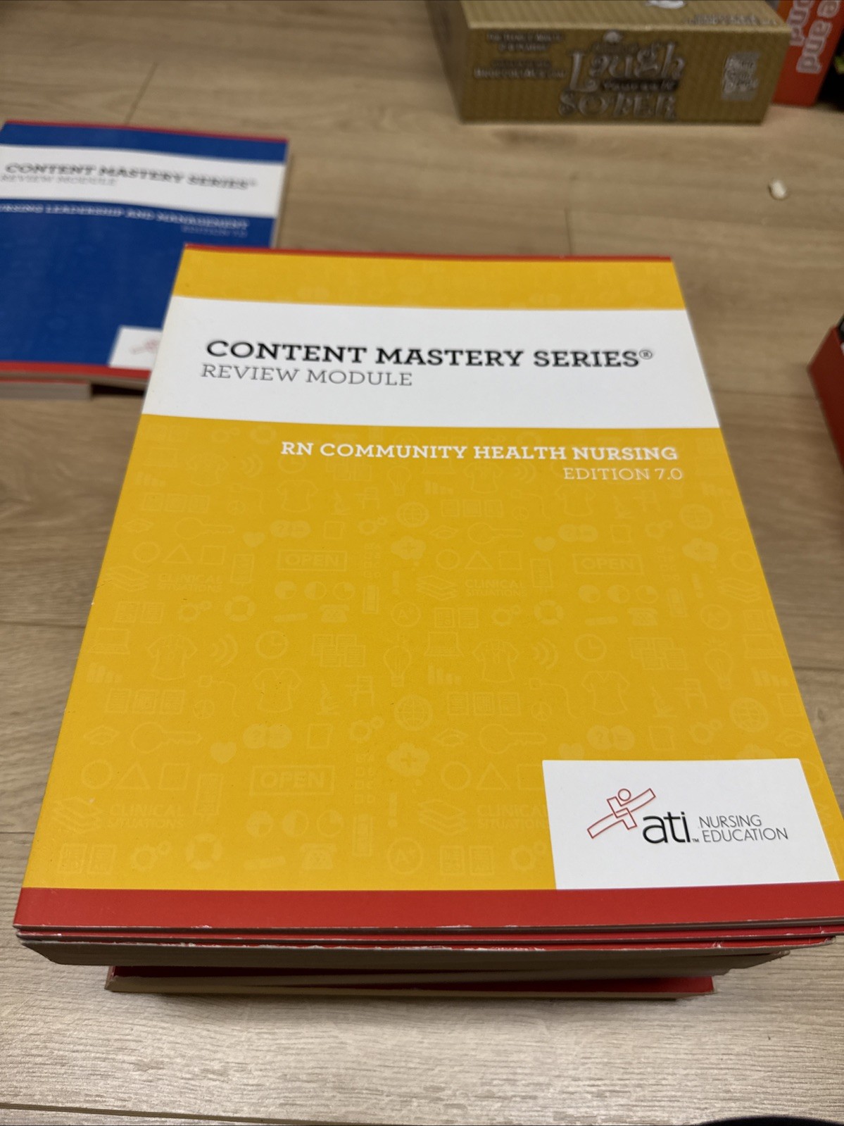 Set 9 ATI Nursing RN Content Mastery Series Review Module Books ATI Clean 2022