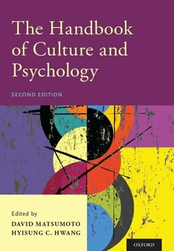 The Handbook of Culture and Psychology by David Matsumoto: New
