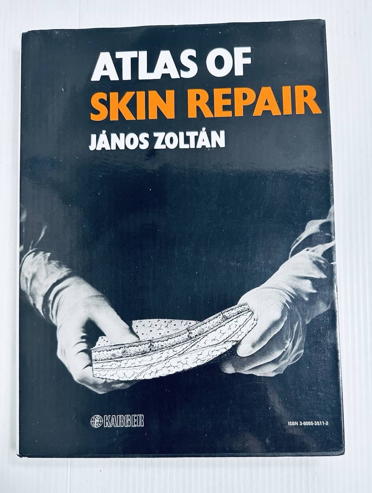 Atlas of Skin Repair Janos Zoltan 1984 Karger Illustrated Dermatology Medical