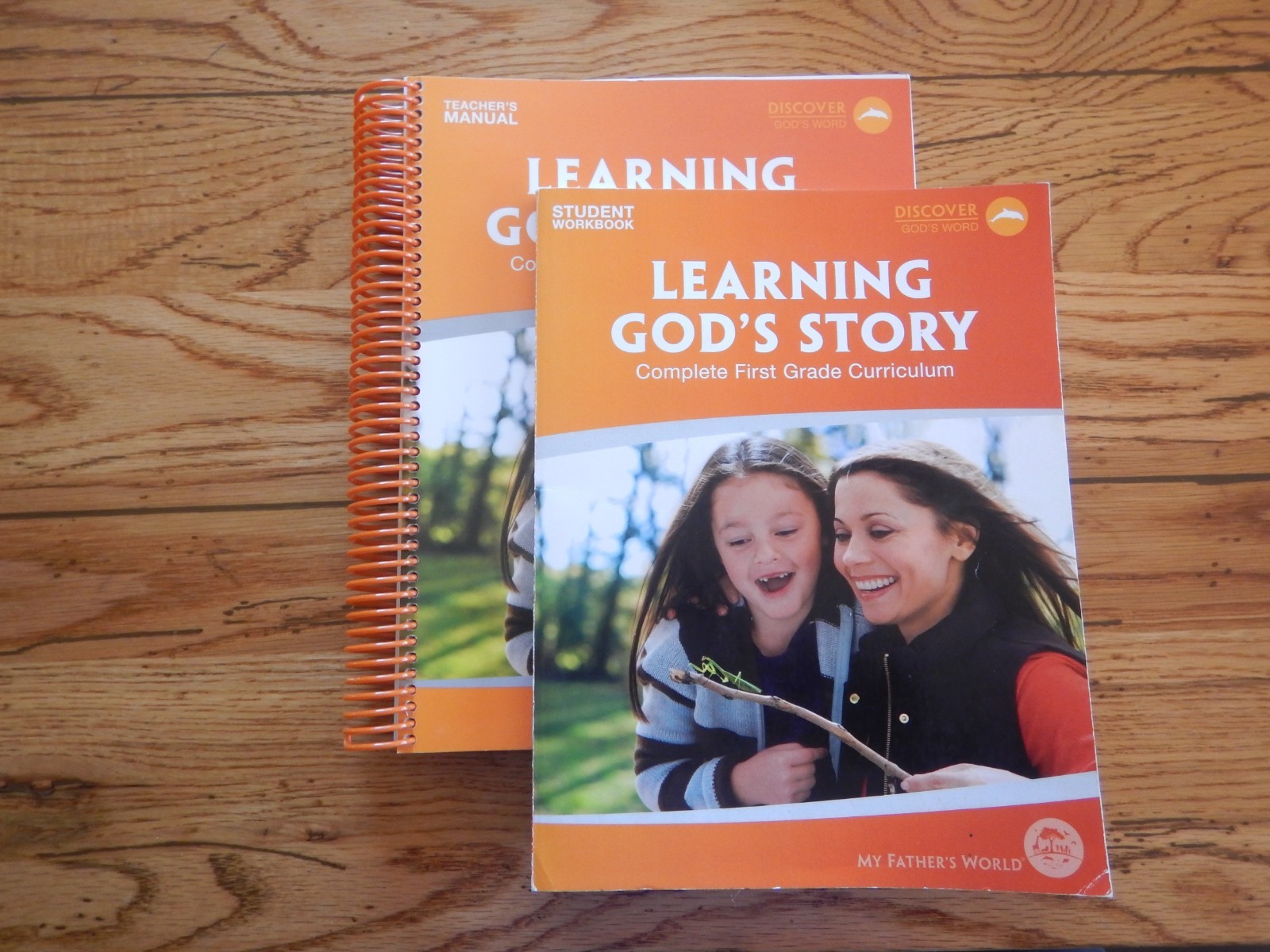 Learning God’s Story: Complete 1st Grade Curriculum Teachers w/STUDENT WORKBOOK