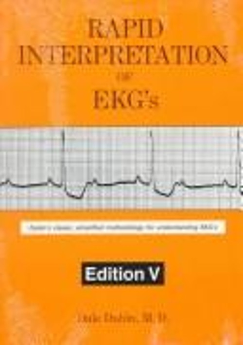Rapid Interpretation of EKG’s Paperback Dale B. Dubin