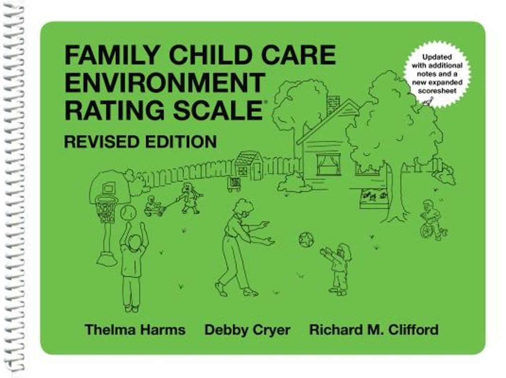 Family Child Care Environment Rating Scale FCCERS-R by Thelma Harms (English) Sp