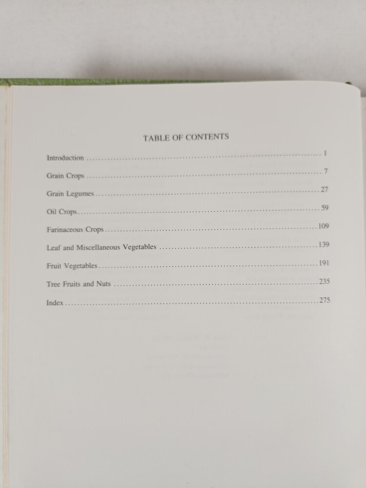 1984 Handbook of Tropical Food Crops by Franklin W. Martin (CRC Press)