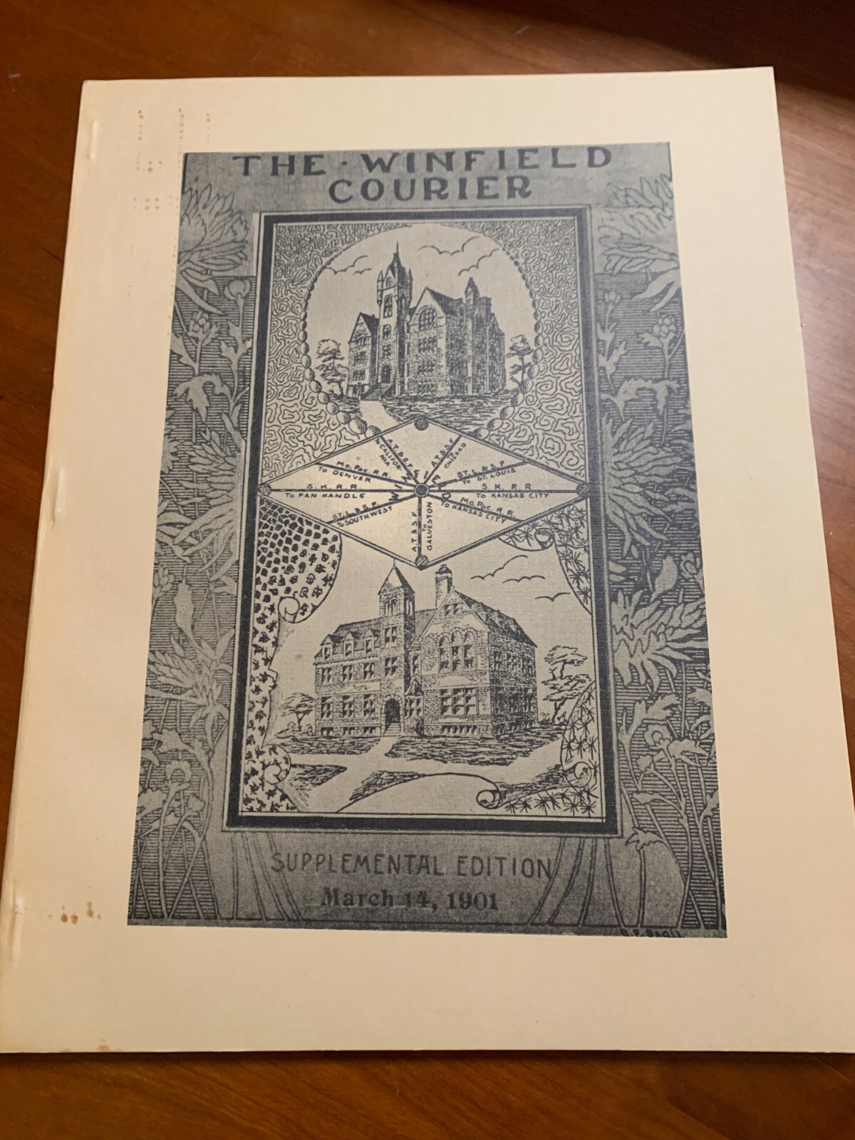 The Winfield Courier Supplemental Edition March 14, 1901