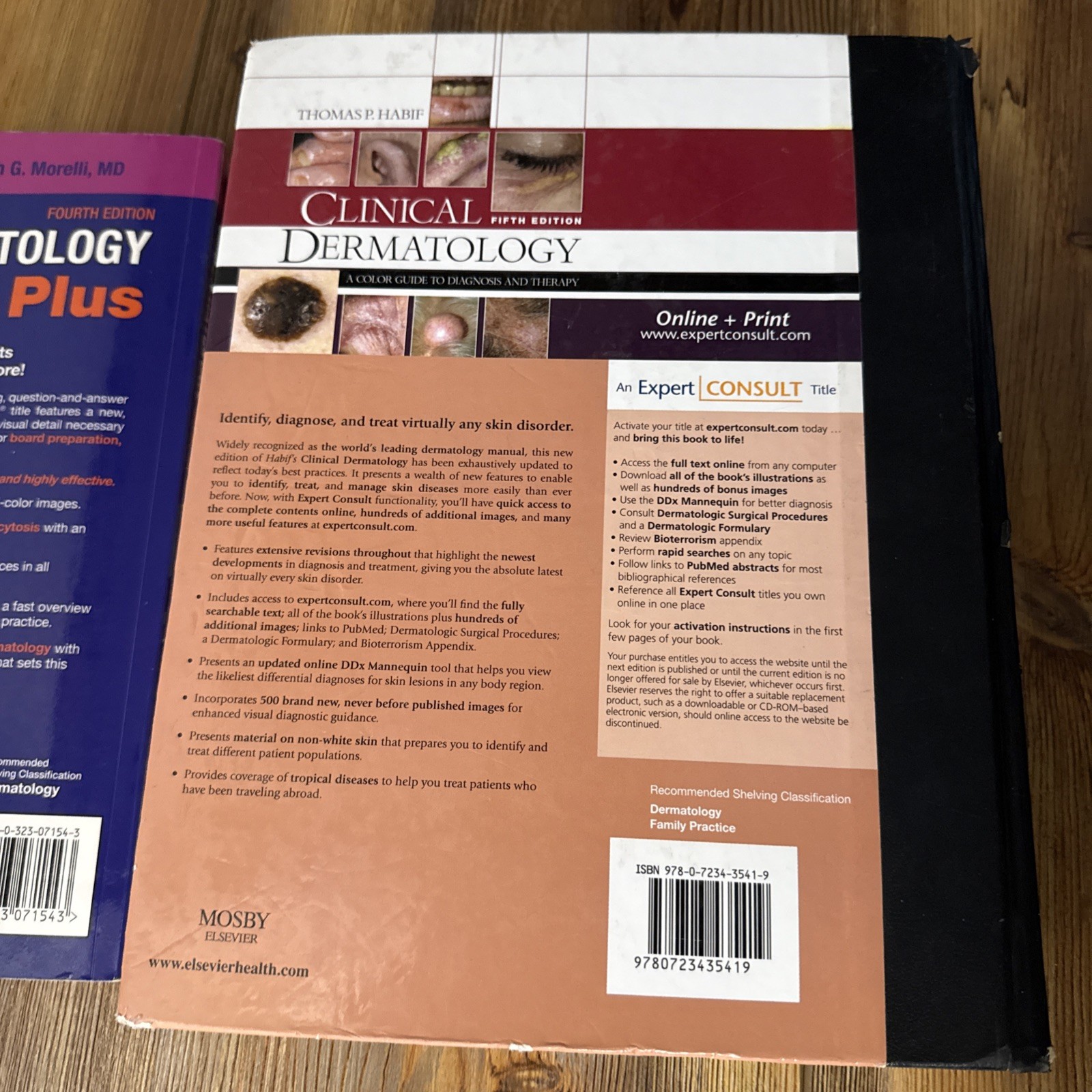 3 Book Lot Clinical Dermatology: A Color Guide to – Secrets Plus – Color Atlas