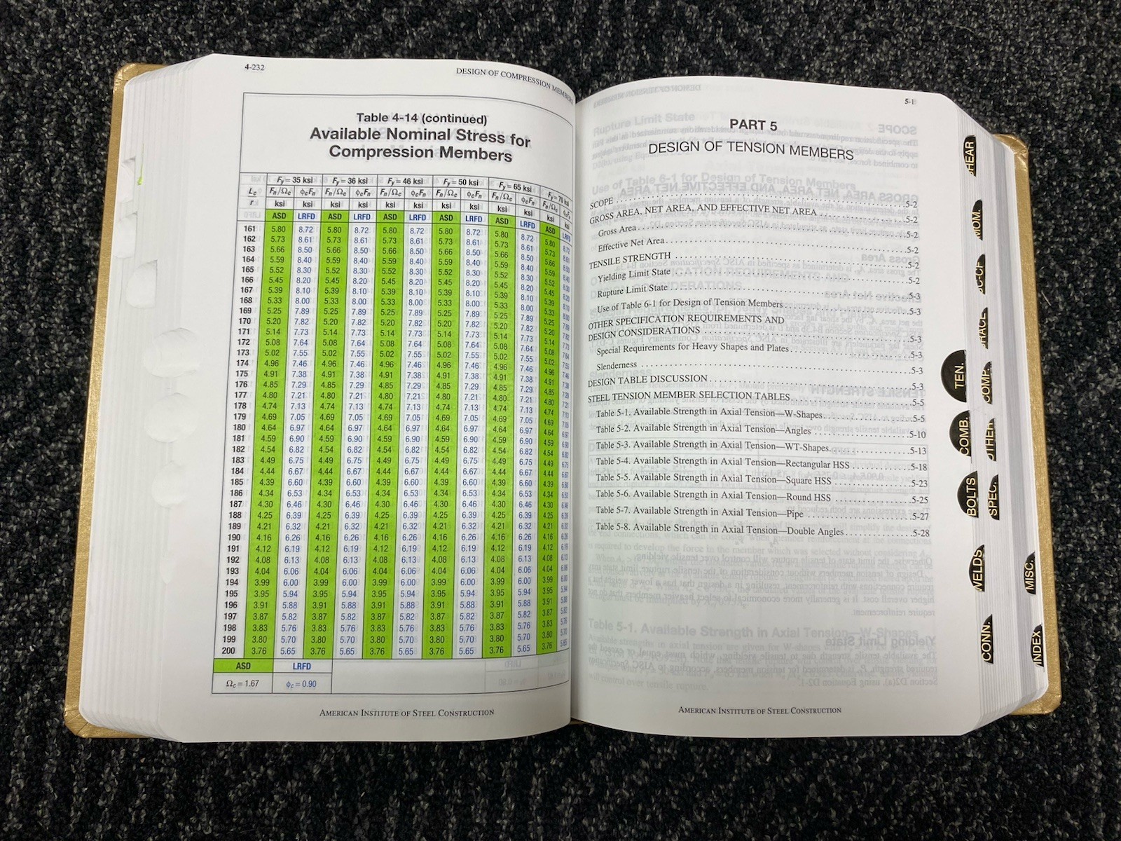 Steel Construction Manual (16th Edition)