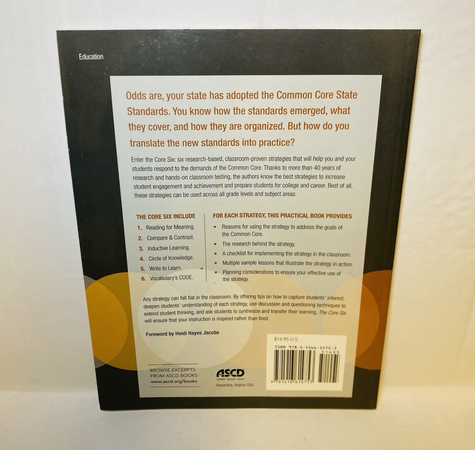 The Core Six: Essential Strategies for Achieving Excellence with the Common Core
