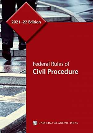 Federal Rules of Civil – Paperback, by Carolina Academic Press – Good j