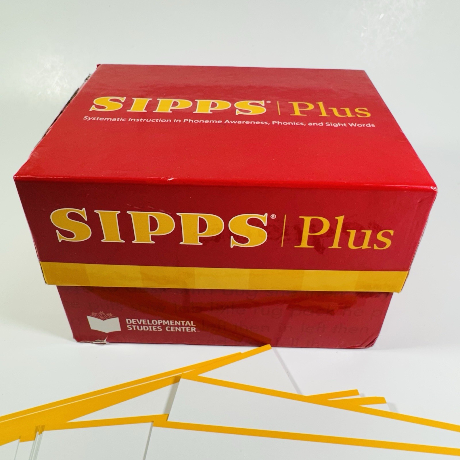 Collaborative Classroom SIPPS Plus Spelling Sound Sight Word Cards