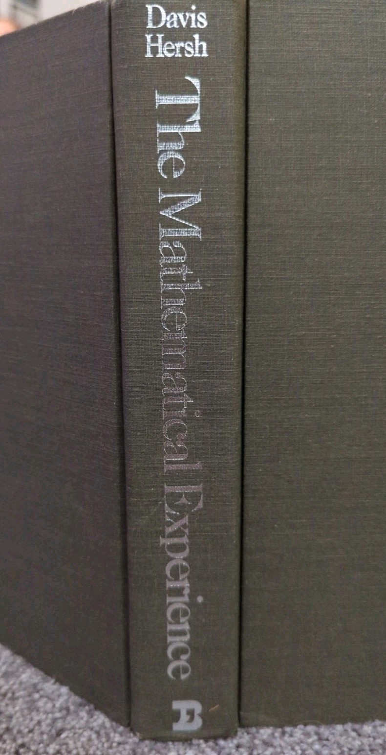 The Mathematical Experience Hardcover R., PHHersh Davis