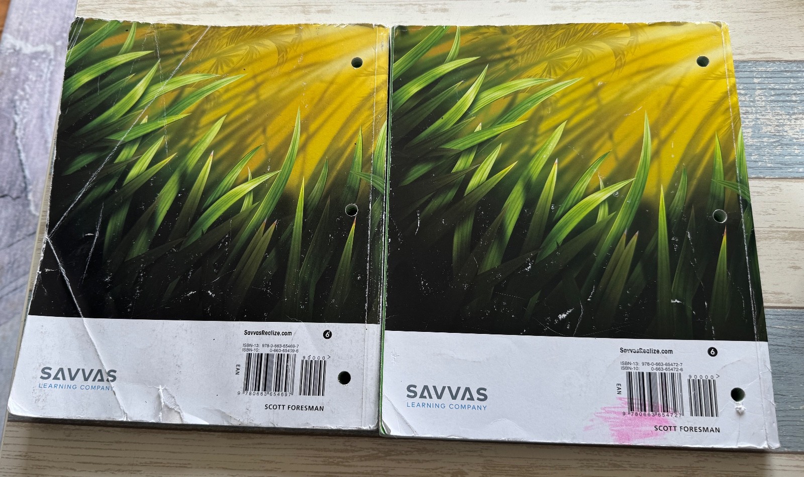 Savvas enVision Mathematics 2023 Grade 6 Volumes 1 and 2 Student Workbooks