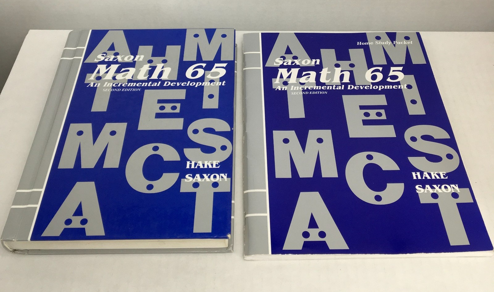 Saxon 65 Math Set 6/5: Textbook and Answer Key; 2nd Second Edition; Homeschool