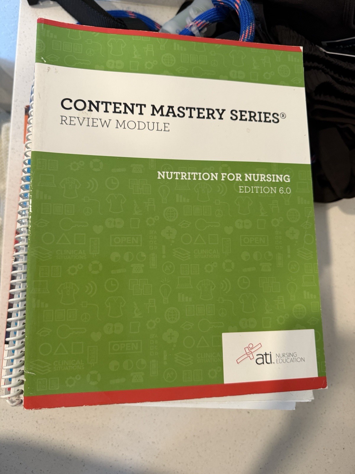 Elsevier ATI Content Mastery Series Nursing & Microbiology Lab Workbook Textbook