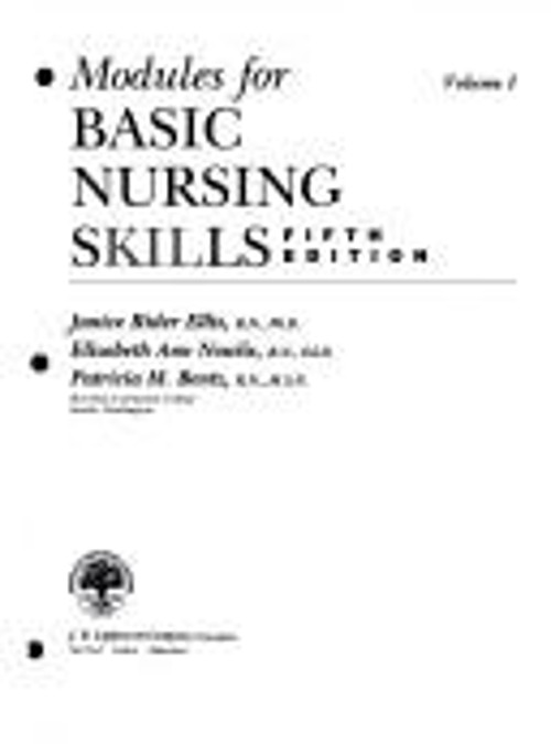 Modules for Basic Nursing Skills