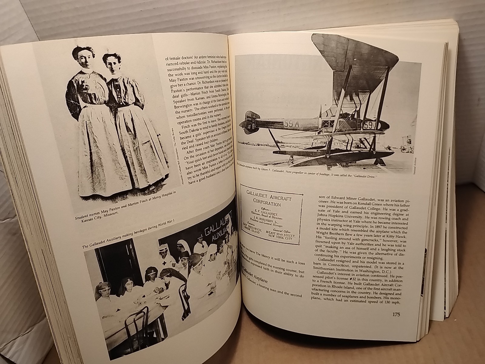 Deaf Heritage : Narrative History of Deaf America by Jack R. Gannon – 1981 – PB
